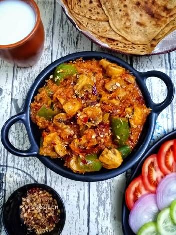 Mushroom Kadai